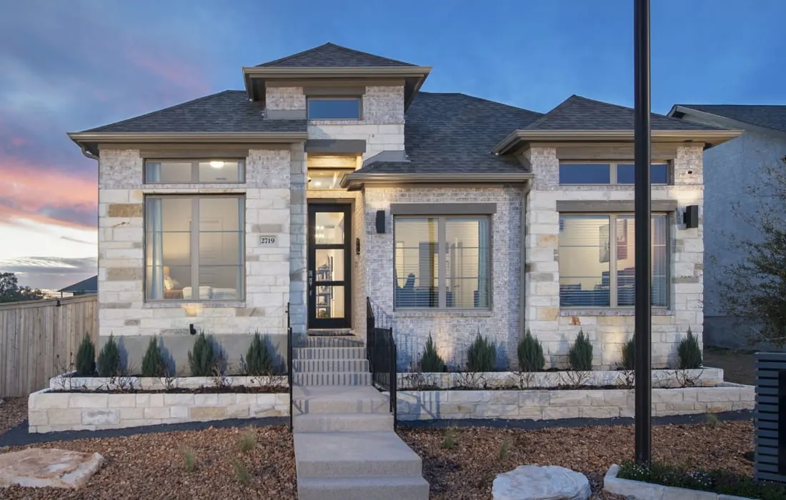 Perry Homes exterior architecture gallery