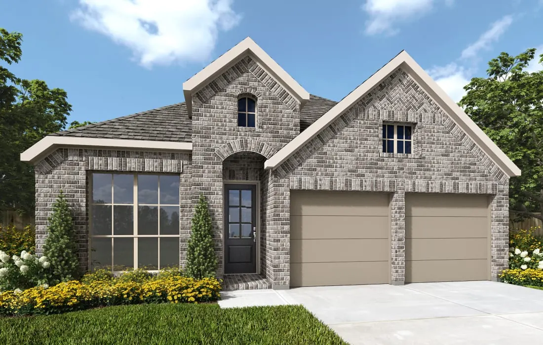 Perry Homes Design 1984W exterior