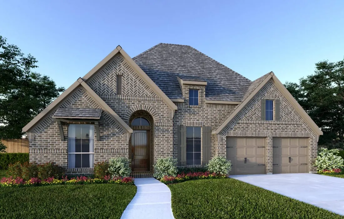 Perry Homes Design 2944W exterior